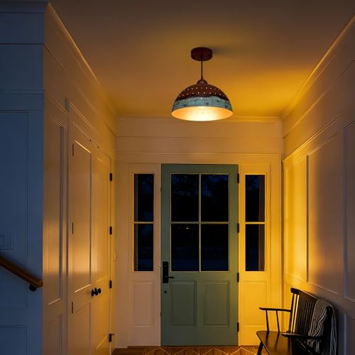 11.8 Inch Metal Dome Pendant Light