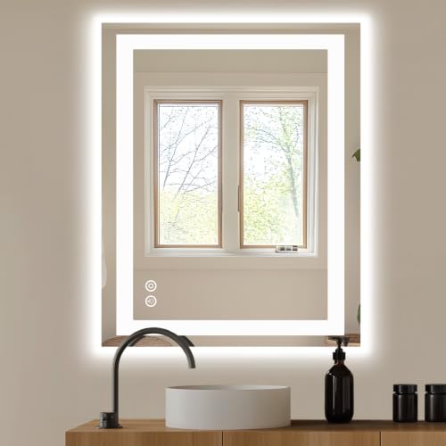 32.1"x40.1" LED Bathroom Mirror