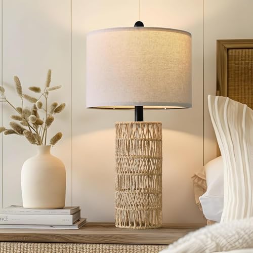 Boho Table Lamps Set of 2 for Living Room