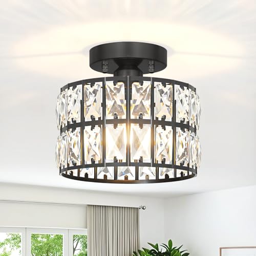 Crystal Ceiling Light Fixture