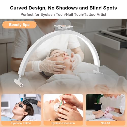 30'' Half Moon Nail Desk Lamp