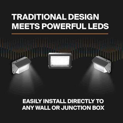 LED Wall Pack Lights Outdoor 120W 13800LM 5000K