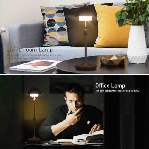 Modern Table Lamp Cordless Portable Desk Lamp
