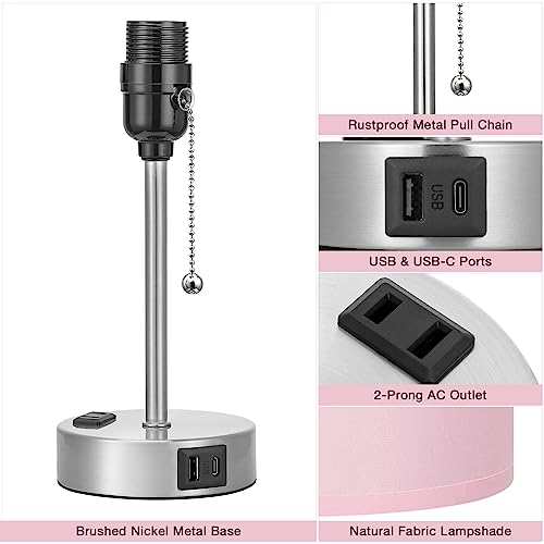 Small Bedside Table Lamp for Bedroom