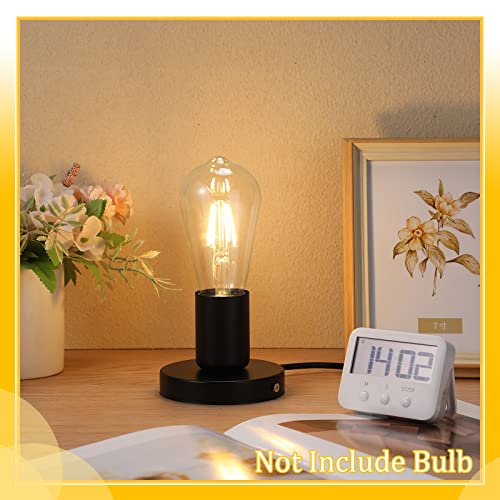 2 Pcs Lamp Base E26 E27 Socket with 6 Ft Cord