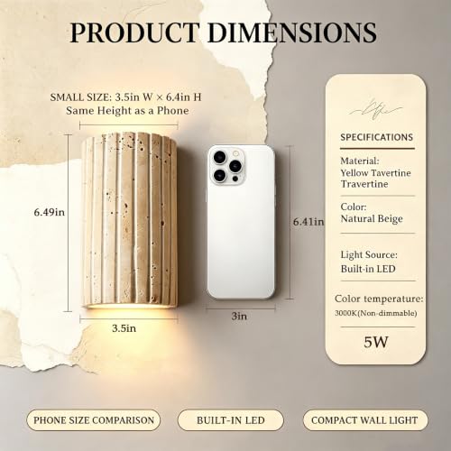 Hardwired LED Wall Sconce
