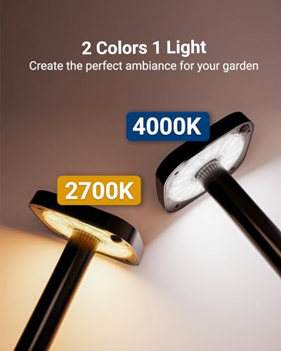 Sunco 12 Pack 2W LED Square Solar Pathway Walkway Driveway Backyard Patio Garden Outdoor Residential Super Bright Light (12 Count)
