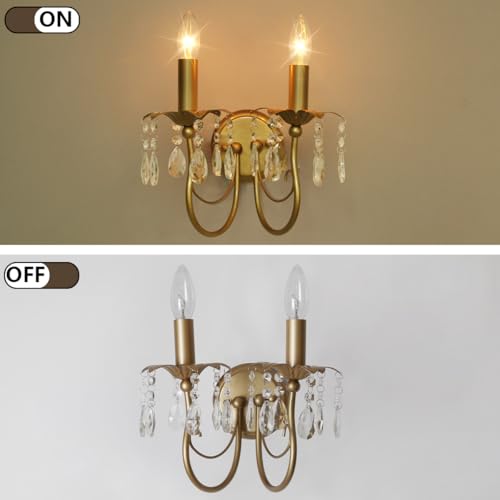 Crystal Wall Sconce
