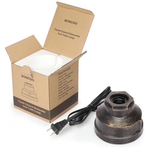 Small Touch Control Table Lamp Base