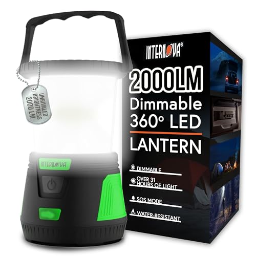 2000 Lumen LED Camping Lantern