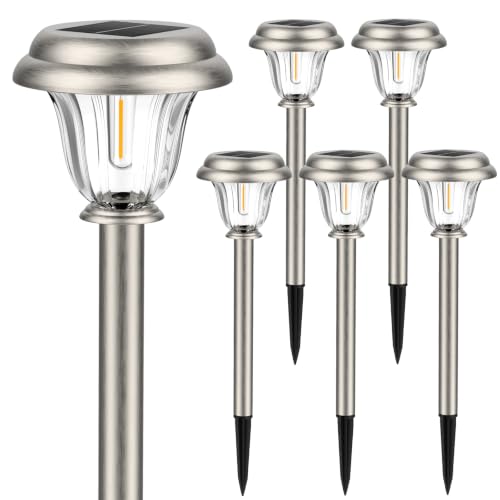 Solar Lights Outdoor (6 Count)