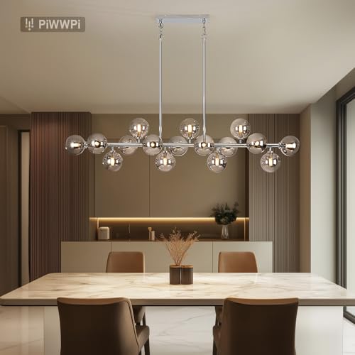 55 Inch Long Chandeliers for Dining Room Kitchen Island