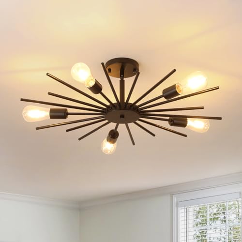 Sputnik Ceiling Light Fixture