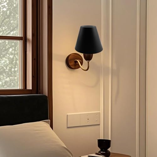 2PCS Black Barrel Metal Lampshade (2 Count)