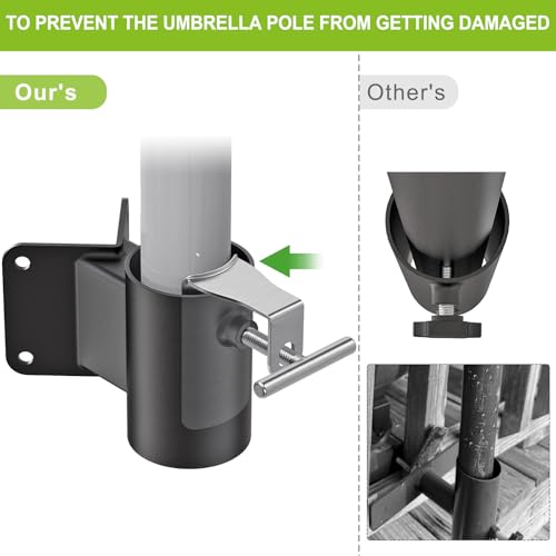 Deck Railing Umbrella Holder