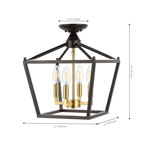 Plains 4 Light 12" Pagoda Lantern