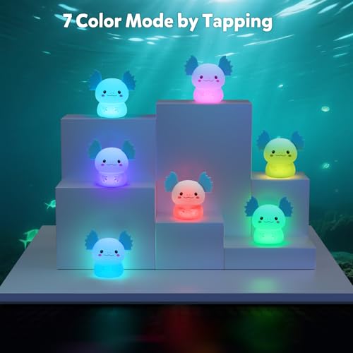 Axolotl Night Light for Kids
