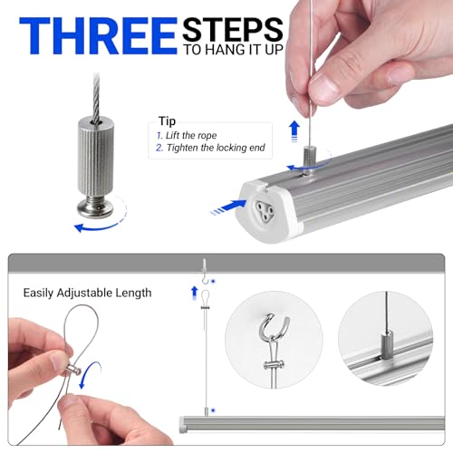 T8 LED Shop Lights 8FT