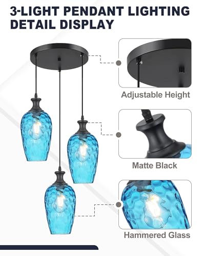 3 Light Cluster Pendant Lighting
