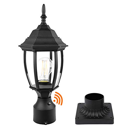 Dusk to Dawn Outdoor Post Light Hardwired 120V