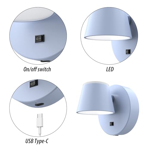 Battery Operated Wall Lights Set of Two (2 Count)