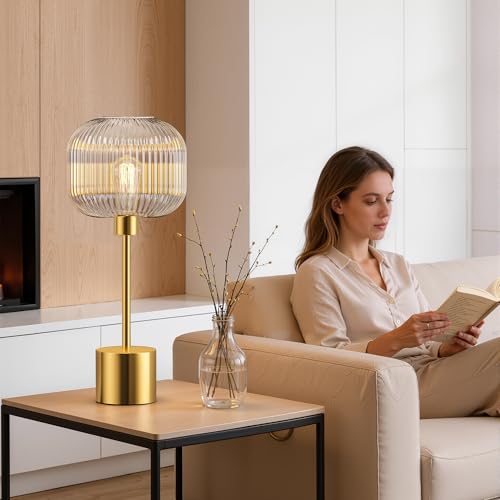 Glass Table Lamp for Living Room