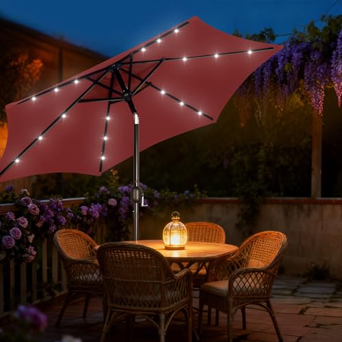 7.5 ft Solar Umbrella
