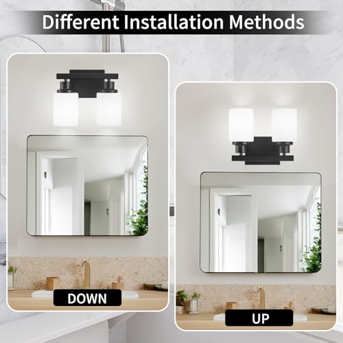 Bathroom Light Fixtures Over Mirror 2