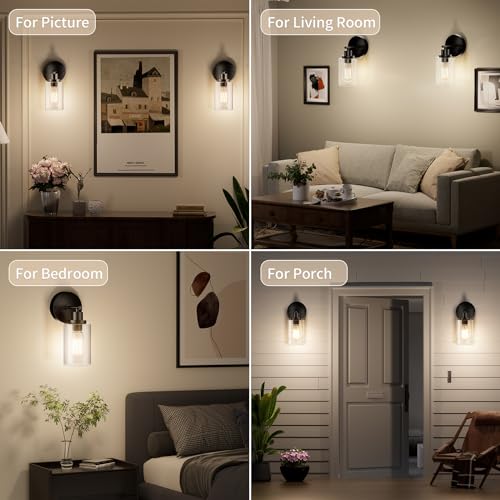 Bathroom Wall Sconces Set of 2 (2 Count)