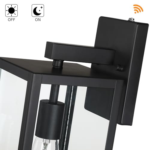 18 Inch Outdoor Wall Light Dusk to Dawn (2 Count)