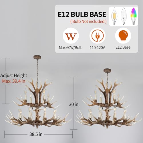 Antler Chandelier Lighting