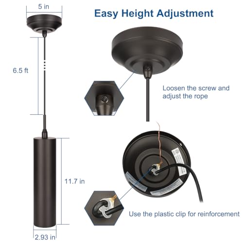 Black Pendant Light