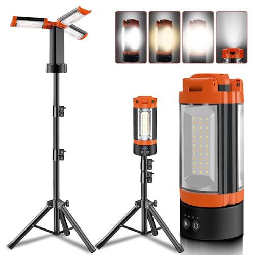 Rechargeable 12000mAh Camping Light with Adjustable Stand