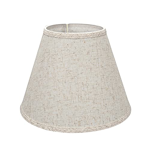 58877A Transitional Empire Shape Uno Construction Lamp Shade in Flaxen