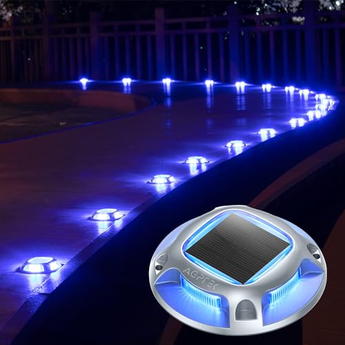 Solar Driveway Lights Outdoor 24 Pack (24 Count)