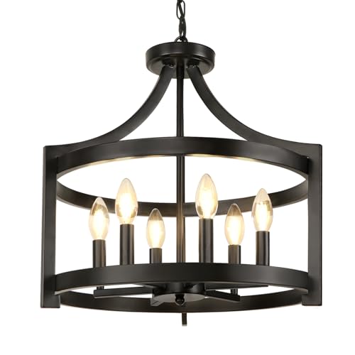 6 Light Farmhouse Chandelier
