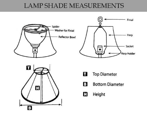 BS-754U-13AGL Bottom Scallop Gather Pleat Basic Lamp Shade with UNO Threaded Fitter, 5 x 13 x 9.5, Antique Gold