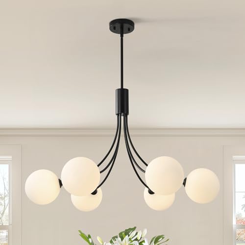 Black Sputnik Chandelier