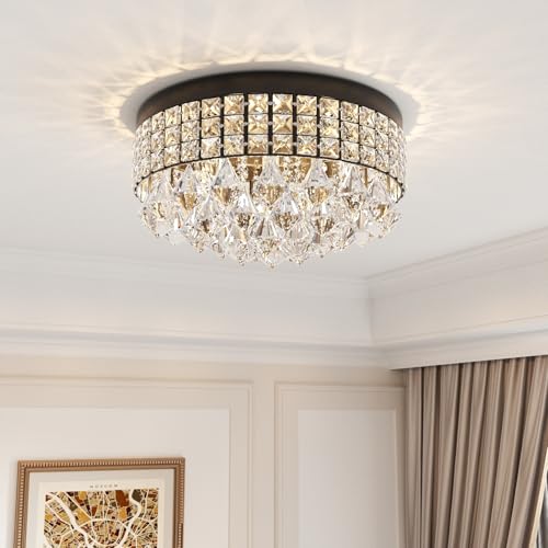 4 Lights Crystal Chandelier