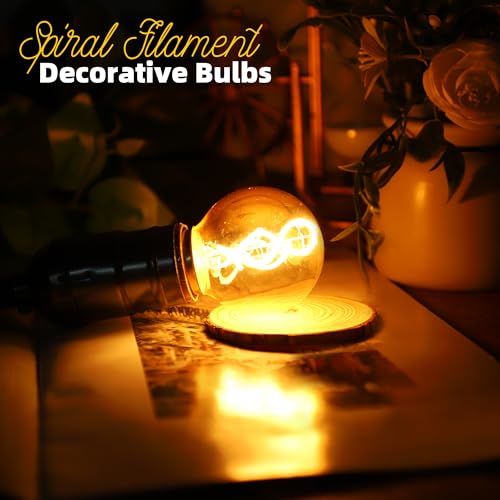 E12 Amber Light Bulbs 25 watt (6 Count)