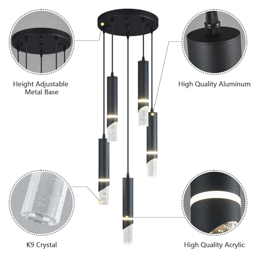 Modern Dimmable Led Pendant Lights Kitchen Island
