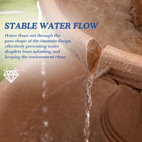 48.4" H Italian Outdoor Water Fountains