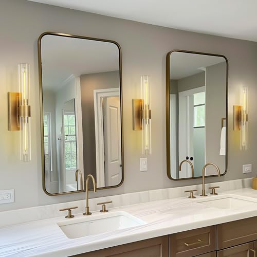 Brass Bathroom Vanity Wall Sconces