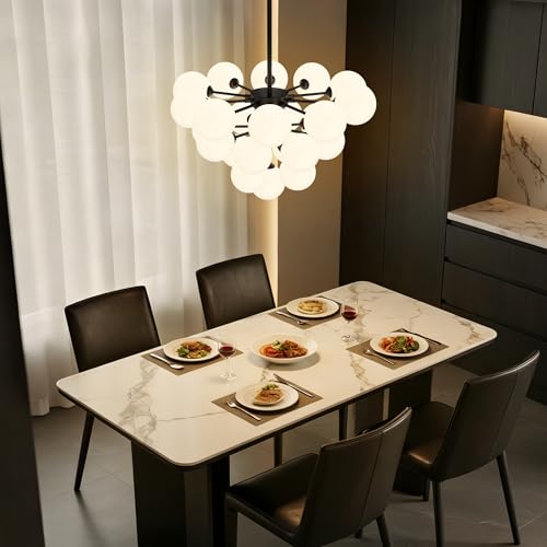 Modern Chandelier for Dining Room 23 Light Sputnik Entryway Pendant Light
