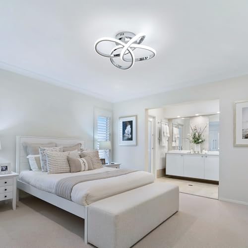Modern LED Ceiling Light with Remote Control