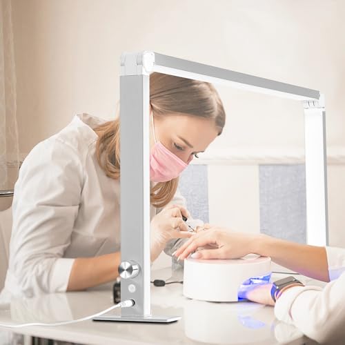 Foldable Half Moon Light for Nail Desk