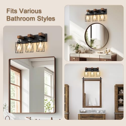 Farmhouse Bathroom Vanity Light