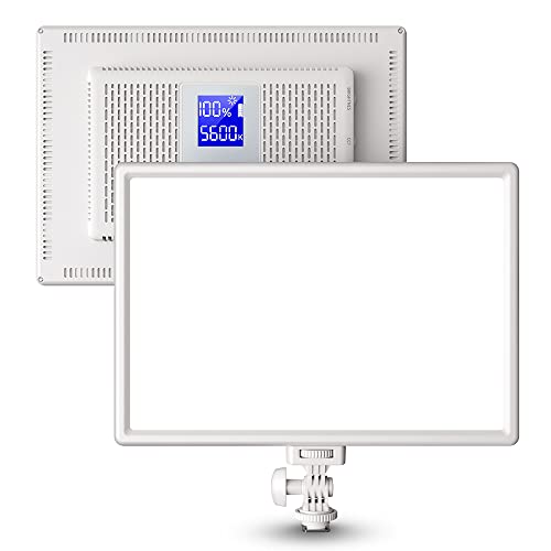 13" White LED Video Soft Light Panel with Built