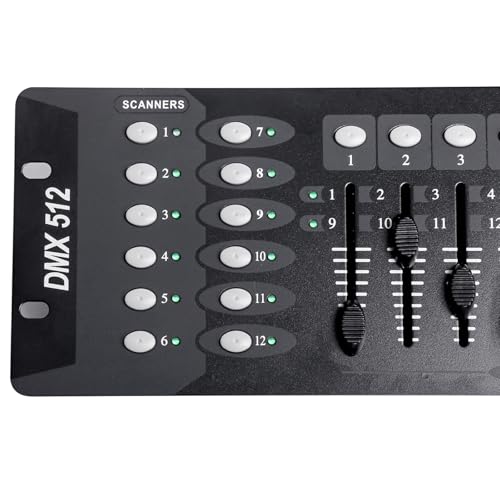 DMX Controller for dj Lights Dmx512 Light Controllers 192 Channel DMX Board with Cables 2m