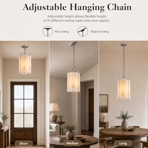 Modern Silver Alabaster